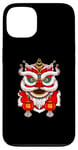 iPhone 13 Lion Dance Head - Happy Chinese New Year - Green Snake Year Case