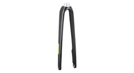 Fourche rigide trek domane al2d matte black carbon smoke noir