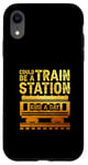 Coque pour iPhone XR Citation inspirante « Could Be A Train Station Kinda Day »