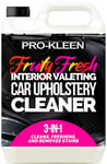 Pro-Kleen Interior Valeting Car Upholstery Carpet Cleaner Shampoo Removes Dirt, Grime and Stains Fruity Fresh Fragrance (5 Litres)