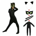 Cosplay Cat Noir Barn Bodysuit Black Cat Halloween Set W XL