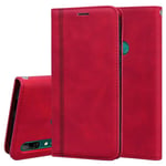 Punainen Yhteensopiva Huawei P Smart Z Business Magnetic Case -Kotelon Kanssa