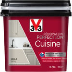 V33 - Peinture cuisine Rénovation perfection® Seigle satin 0,75L