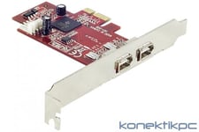 Carte Controleur PCI vers FireWire 400 IEEE1394a - 3+1 ports - Chipset VIA  - Avec Cordon ILink blindé 1.5M : Kalea Informatique