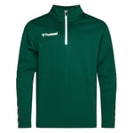 Hummel Treningsgenser Authentic 1/2 Zip - Grønn Barn, størrelse 140 cm