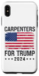 Coque pour iPhone XS Max Charpentiers pour Trump 2024