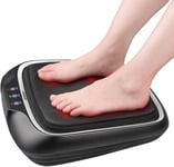 RENPHO Foot Massager with Heat, Shiatsu Foot Massage Machine, 2-in-1 Feet and Back Massager with Deep Kneading, Electric Foot Massage with Removable Cover, Portable, Christmas Gifts for Men, Women