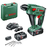 Bosch Home and Garden Home and Garden Uneo Maxx SDS-Quick-Akku-Bohrhammer 18V 2.5Ah Li-Ion incl. 2. rechargeable batter