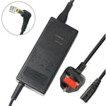 For Samsung Tv/monitor S24c570hl S22d300ny Adaptor Cable Incl Lead Power Supply