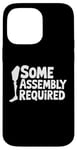 iPhone 14 Pro Max Some Assembly Required Funny Leg Amputee Humor Case