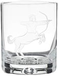 Crystaljulia 05920 Verre à whisky avec gravure Zodiak en cristal 250 ml