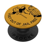 Monopoly Get Out Of Jail Free Card PopSockets Swappable PopGrip