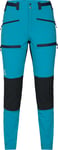 Haglöfs Women's Rugged Slim Pant (2022) Maui Blue/True Black, 38 Regular