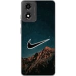 Motorola Moto E14 Genomskinligt Skal Nike