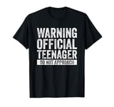 Official Teenager 13 Year Old Funny 13th Birthday Gift T-Shirt