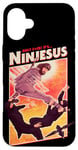 iPhone 16 Plus It's Ninjesus 80s Action Movie Atheist Christian Ninja Jesus Case