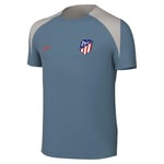 Nike Atletico Madrid Shirt ATM Y NK DF Strk SS Top K, Noise Aqua/Lt Iron Ore/Lt Crimson, FN9855-454, S