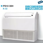 Unical - climatiseur plafond/sol 30000 btu ps10 30h classe a++/a+ gaz r-32 nouveau