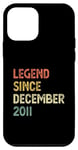 Coque pour iPhone 12 mini 13 Years Old Legend Since December 2011 Garçons Filles