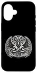 Coque pour iPhone 16 Gothique Occulte Baphomet Goth Dark Magic Punk Rock Death Metal