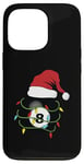 Coque pour iPhone 13 Pro Bowling de Noël assorti pour la famille