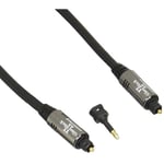 AUDIOTRAK Glass fiber OPTICAL digital cable GlassBlack2plus 1.0m GB2P100 FS