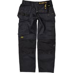 DeWalt Pro Pantalon de travail robuste en toile pour homme, 32W x 29L, noir, 1