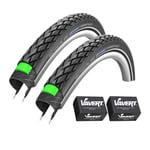 2x Schwalbe Marathon Tyre GREENGUARD Endurance Hybrid Tour E-Bike 28 x 2.00 Tire