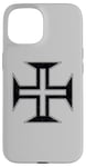 Coque pour iPhone 15 ORDRE CROIX PORTUGAIS DE CHRIST CROSS PORTUGAL