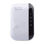 300M WiFi Repeater 802.11a/b/g/n Network Extender Amplifier Wall Plug White