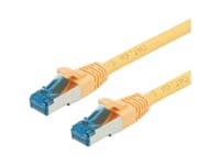 Value 0.5M S/Ftp Cat.6A, 0,5 M, Cat6a, S/Ftp (S-Stp), Rj-45, Rj-45, Gul