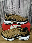 Nike Air Max Plus Wheat/black Men’s Size Uk 9.5 Eur 44.5 Us 10.5 DM 0032-700