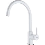 Franke 115.0626.024 Lina XL - White Polar Tap for Kitchen Sinks with Fixed spout polar-115.0626