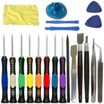 20 Pcs Mobile Phone Repair Tool Kit Screwdriver Set iPhone iPod iPad Samsung UK