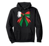 Madagascar Flag Malagasy Pride Coquette Ribbon Pullover Hoodie