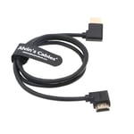 Alvin's Cables Z Cam E2 L Shape HDMI Cable High Speed Ethernet for Portkeys BM5 Monitor Right Angle to Right Angle 95CM