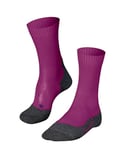 FALKE Women's TK2 Explore Cool W SO Lyocell Functional Yarn Thick Anti-Blister 1 Pair Hiking Socks, Purple (Dahlia 8690), 2.5-3.5