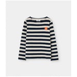 T-shirt Loreak Mendian  Loreak Striped Dot Tshirt Blue Clay