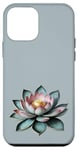 Coque pour iPhone 12 mini Fleur de lotus Yoga métaphysique