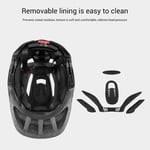 (black 2in1 Kids Full Face Bike Helmet For MTB BMX Dirtbike