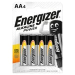 Energizer/Panasonic Alkaline AA - LR6 1,5V, 4kpl