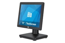 EloPOS System - med I/O Hub Stand - alt-i-én - Core i3 8100T 3.1 GHz - 4 GB - SSD 128 GB - LED 15"