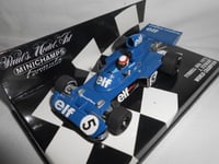 TYRELL 006 DE J. STEWART WOLRD CHAMPION  DE 1973 - Minichamps 1/43ème