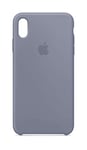 Apple Silicone Case (for iPhone XS Max) - Lavender Grey