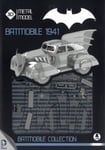 SD Toys BATMAN BATMOBILE 1941 3D Metal Model Kit Laser Cut