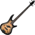 Ibanez GIO Series GSR200SM-NGT - Electric Bass Guitar with Bass Boost - Spalted