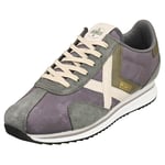 Munich Sapporo Mens Purple Grey Casual Trainers - 6.5 UK