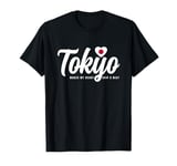 Japan Souvenirs Makes My Heart Skip A Beat I Love Tokyo T-Shirt