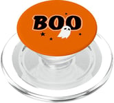 Costume d'Halloween mignon fantôme Boo pour Halloween PopSockets PopGrip pour MagSafe