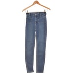 Jeans Pull And Bear  jean slim femme  32 Bleu